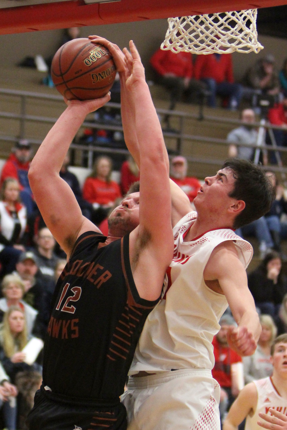Bloomer at Colfax boys basketball 2-9-19